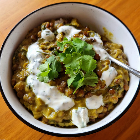 Green Lentil Dhal (GF/DF/vegan) - FROZEN