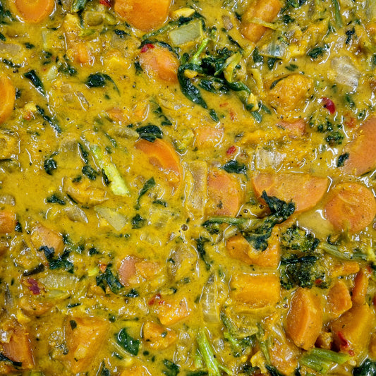 Sweet Potato & Peanut Curry (GF/DF/vegan) - FROZEN