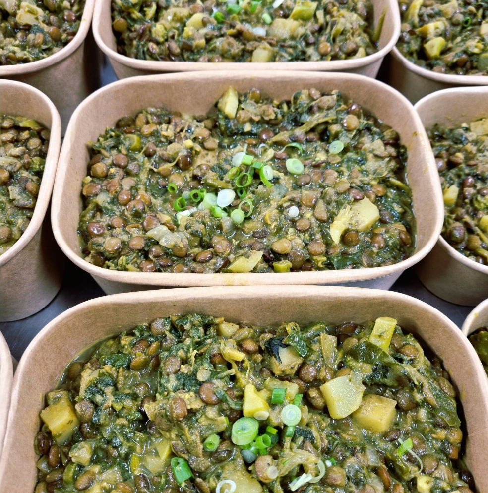 Green Lentil Dhal (GF/DF/vegan) - FROZEN